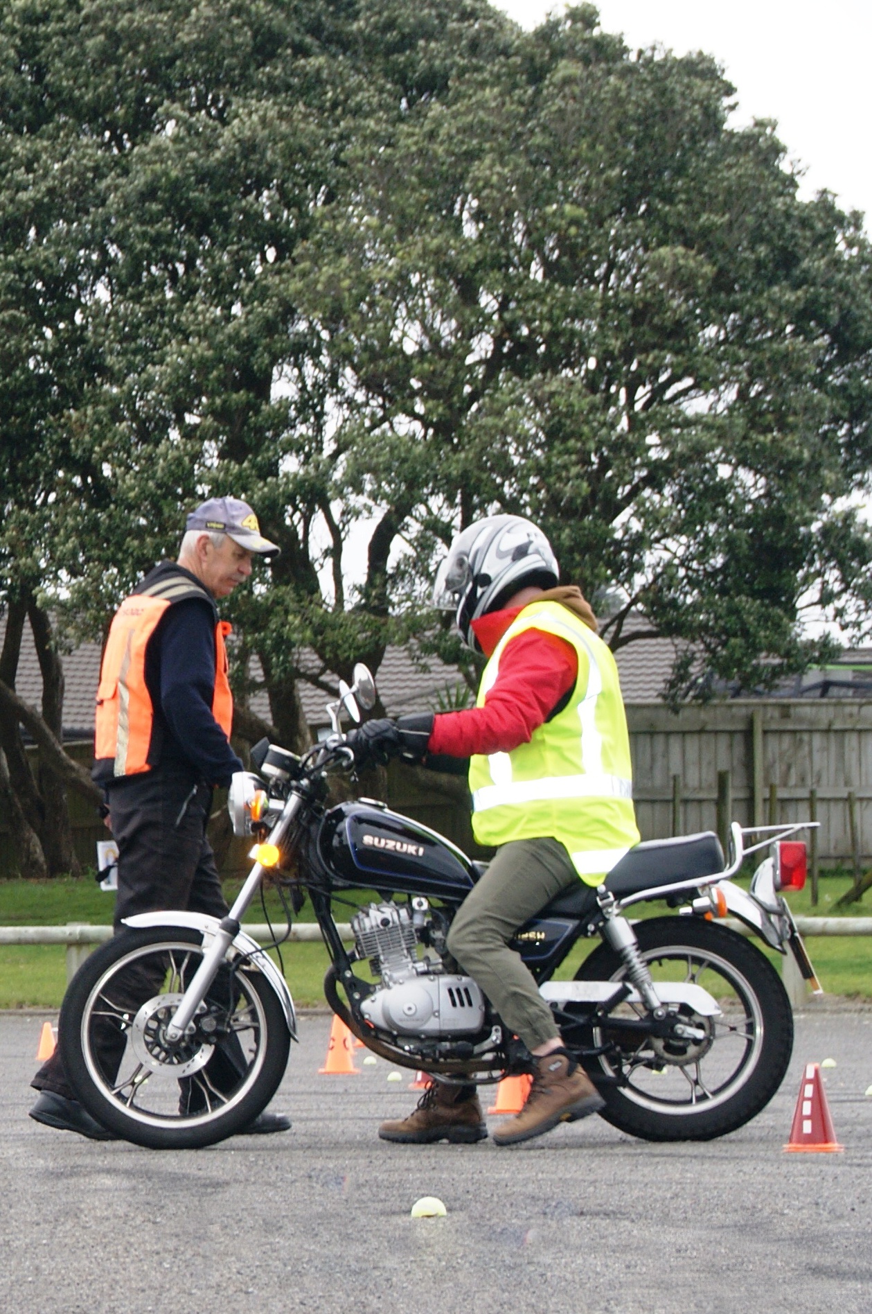 Lance Munroe bike riding training